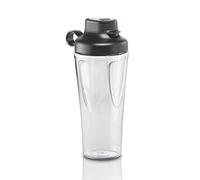 Bosch Hausgeräte für Optimum Küchenmaschine und VitaPower Series 4 Standmixer Botella To-go, Tritan, Transparente y Negro