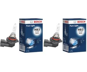 Bosch HB3 Lámpara Faro de Carretera 60W Luz Alta Halógena 1 987 302 152 (Paquete de 2)