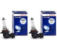 Bosch HB4 Lámpara Faro de Carretera 51W Luz Alta Halógena 1 987 302 153 (Paquete de 2)