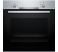 Bosch HBA510BR4 - Horno Multifunción de 60 Cm Serie 2 71 Litros Clase A Acero Inoxidable
