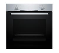 Bosch HBA510BR4 - Horno Multifunción de 60 Cm Serie 2 71 Litros Clase A Acero Inoxidable