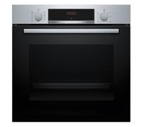 Bosch Serie 4 HBA514ES3 horno 71 L 3400 W Negro, Acero inoxidable
