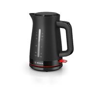 Bosch - Hervidor eléctrico, MyMoment, manejo ergonómico, triple sistema de seguridad, filtro antical, capacidad de 1,7 l, negro, TWK3M123