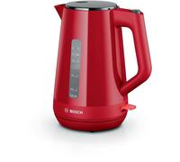BOSCH Hervidor TWK1M124 Rojo Plástico 2400 W 1,7 L
