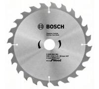 BOSCH Hoja de sierra Eco para Madera 230x2,8/1,8x30 24T 2608644381