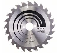 BOSCH Hoja de sierra Optiline Madera 190 x 30 x 2,6 mm, 24 2608640615