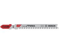 BOSCH Hoja de sierra para sierra alternativa T 102 BF Clean para PMMA (5 uds) 2608636781