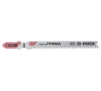 BOSCH Hoja de sierra para sierra alternativa T 102 BF Clean para PVC (3 uds) 2608636780