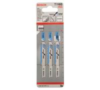 BOSCH Hoja de sierra para sierra alternativa T 118 B Basic para Metal (3 uds) 2608631673
