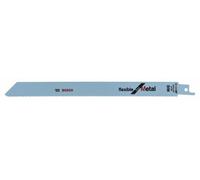 Bosch Hoja Sierra Reciprocante S 1122 Bf Flexible para Metal, 100er-Pack