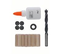 Bosch Holzdübel-set, 27-teilig, 10MM, 40MM 2607000543
