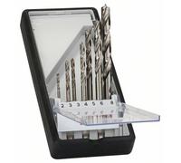 Bosch Holzspiralbohrer-Set Robusto Line, 1/4 Zoll-Sechskantschaft, 7-teilig, 2