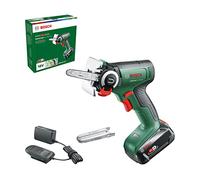 Bosch Home and Garden sierra NanoBlade con Batería UniversalCut 18V-65, para Cortar Rápido y a Mano Alzada Madera Plástico, Profundidad Máx. de Corte 65 mm, Sistema 18 V, Incluye 1 2,5 Ah Cargador