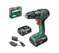 Bosch Home and Garden taladro percutor a batería UniversalImpact 18V-60 (2 baterías de 2,0 Ah, sistema de 18 V, en maletín de transporte)