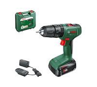Bosch Home and Garden - Taladro percutor inalámbrico EasyImpact 18V-40 (1 batería 2.0 Ah, sistema de 18 voltios, en estuche de transporte)