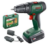 Bosch Home and Garden UniversalDrill - taladro y atornillador a batería, 18 V (1 batería, sistema de 18 V, en maletín)
