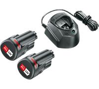 Bosch Home & Garden Starter Set 12V con Batería y Cargador - 2 x 1,5Ah