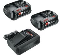 Bosch Home & Garden Starter Set 18V con Batería y Cargador - 2 x 2,5Ah