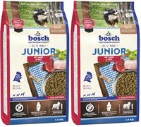 Bosch HPC Junior con Cordero y arroz | Alimento seco para la cría de Cachorros nutricionalmente sensibles | 1 x 1 kg (Paquete de 2)