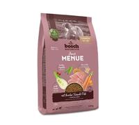 Bosch HPC MenUE Junior - Pavo de bienestar animal + avena y mijo | comida seca para perros para cría de razas medianas | 1 x 1 kg