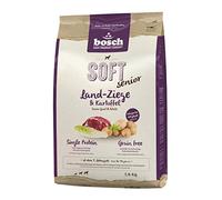 bosch HPC SOFT Senior Cabra y Patata | Alimento semi-húmedo para perros mayores | Perros nutricionalmente sensibles de todas las razas | Monoproteico | Sin cereales | 1 x 2,5 kg