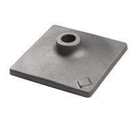 Bosch HS2125 - Placa de martillo hexagonal de acero de 20,3 x 20,3 cm