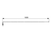 BOSCH Indicador de Desgaste con Contacto Avisador Eje Trasero Para BMW X3 1 987