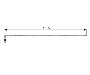 BOSCH Indicador de Desgaste con Contacto Avisador Eje Trasero Para BMW X3 1 987