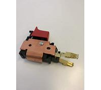 Bosch Interruptor electrónico, rojo, pulsador, manual, IP54, 2 vías, abrazadera de tornillo, montaje en panel