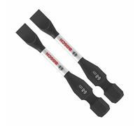 BOSCH ITDSL68202-2 piezas accionadas 5.1 cm. Puntas de potencia ranuradas de impacto #6-8