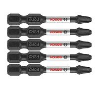 Bosch itp2r2205 5 pc. Impacto Tough 2 en. Phillips/cuadrado # 2 brocas para taladro