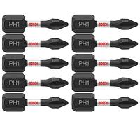 Bosch ITPH11B Impact Tough 1 In. Phillips #1 Insert Bits