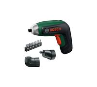Bosch IXO8 atornillador a batería (in daptadores angular y excéntrico, set de 10 puntas y batería, en caja de almacenaje)