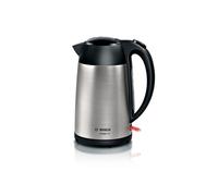 Bosch TWK3P420 tetera eléctrica 1,7 L 2400 W Negro, Acero inoxidable