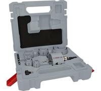 Bosch Juego de 15 sierras perforadoras multimaterial (para madera blanda, paneles de yeso, diámetro de 20-76 mm, taladro y destornillador)