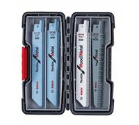 BOSCH Juego de 20 hojas de sierra para sierras traseras para madera y metal S 922 EF (5x); S 922 BF (5x); S 922 HF (5x); S 644 D (5x) 2607010902