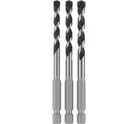 Bosch Juego de 3 brocas Pro HEX-5 (para piedra dura, hormigón, diámetro de 5,5, 6,0, 7,0 mm, accesorios profesionales, taladro, destornillador)