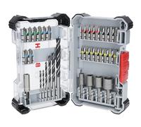 Bosch Juego de 35 brocas de destornillador extraduras y Pro Wood (35 piezas, 197 x 110,5 mm, accesorios profesionales, destornilladores y taladros)