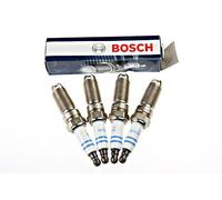 BOSCH Juego de 4 bujías compatibles con Fiat Croma OPEL Speedster 2.2L 1995-