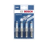 BOSCH Juego de 4 bujías de encendido para DS: DS4, DS3 & CITROËN: C3, C3 Aircross, C4 SpaceTourer, C4 Picasso, C4 Cactus (Ref: 0 242 145 804)