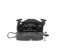 BOSCH Juego de 4 pastillas de freno para CITROËN: ZX, AX, C15 & RENAULT: Express, Extra, Rapid & PEUGEOT: 306 (Ref: 0 986 460 983)