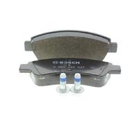 BOSCH Juego de 4 pastillas de freno para PEUGEOT: 207, 208, Partner, 307, Ranch, 301, 206, 2008, 1007, 207+ & CITROËN: Berlingo (Ref: 0 986 494 027)