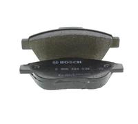 BOSCH Juego de 4 pastillas de freno para PEUGEOT: 207, 307, Partner, 1007, 206 & CITROËN: Berlingo, C4, C3, Xsara, Xsara Picasso (Ref: 0 986 494 038)