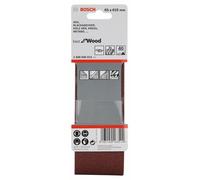 BOSCH Juego de bandas de lija de 3 piezas X440 65 x 410 mm, 40 2608606015