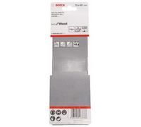 BOSCH Juego de bandas de lija de 3 piezas X440 75 x 457 mm, 150 2608606037