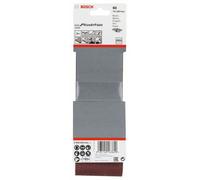 BOSCH Juego de bandas de lija de 3 piezas X440 75 x 457 mm, 60 2608606033