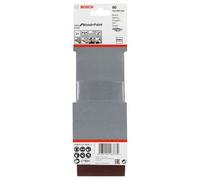 BOSCH Juego de bandas de lija de 3 piezas X440 75 x 457 mm, 80 2608606034