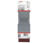 BOSCH Juego de bandas de lija de 3 piezas X440 75 x 533 mm, 80 2608606071