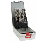 BOSCH Juego de brocas para metal de 25 piezas ProBox HSS-G, DIN 338, 135° 1-13 mm 2608587017