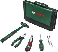 BOSCH Juego de herramientas manuales de iniciación 14 piezas 1600A02BY3